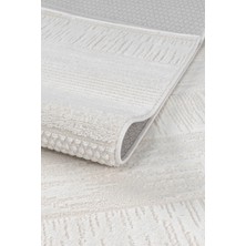 Santiva Home Krem Tozumaz Modern Robot Süpürge Uyumlu Salon Halısı Yolluk