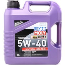 Liqui Moly Lıquı Moly 5W40 Synthoil High Tech Tam Sentetik Motor Yağı 4 Litre (2194)