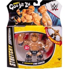 Goo Jit Zu Wwe Tekli Figür The Rock - Jel Dolgulu,3 Katına Kadar Esneyebilen Dövüşçü Karakter Oyuncak