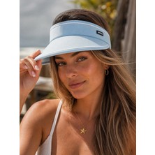 Giyu Shop Kadın Geniş Siperli Uv Korumalı Ayarlanabilir Vizör Şapka