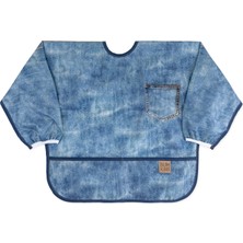Bumkins x Roamio Uzun Kollu Önlük (6-24 Ay) - Vintage Denim