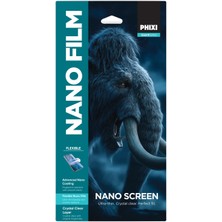 Phixi Phıxı Guard Serisi Iphone 17 Nano Cam Ekran Koruyucu – Esnek, Kırılmaz, Hd Şeffaf Film