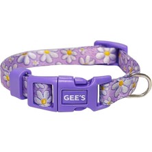 Gee's Premium Klipsli ve Renki Desenli Daisy Dream Köpek Boyun Tasması