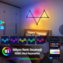 Neeko Shaped Rod Şekil Verilebilir Argb LED Çubuk 6 Adet