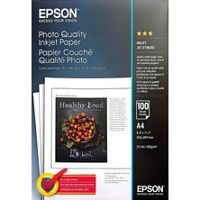 Epson A4 102GRAM 100 Sayfa Süblimasyon Fotoğraf Kağıdı S041061