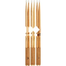 Odea 7A Hickory Davul Çubukları - Oval Naylon Uç