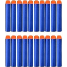 Odea Nerf Soft Bullet Yedek Mermi Seti, 20 Adet Sünger Mermi