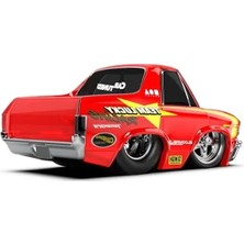 Odea 1968 Chevy El Camino Model Araba, Kırmızı Pro Street Tasarım