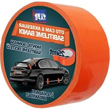 Odea Dayanıklı Aksesuar Sabitleme Bandı - Turuncu, 45 mm x 25 mt