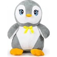 Odea Büyük Gri Peluş Penguen, Yumuşak ve Sevimli Tasarım