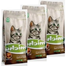 Odea Tavuklu Yetişkin Kedi Maması, Hamsi ve Pirinçli, 1,5 kg x 3 Paket