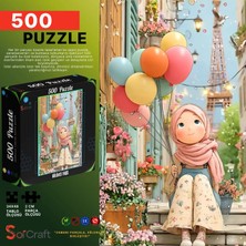 Soi Craft 500 Parça Puzzle Gülümse Paris #220