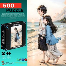 Soi Craft 500 Parça Puzzle Gökyüzü Boyanırken #219