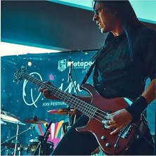 Odea 4 Telli Bas Gitar, Kahverengi Renk, Yüksek Kalite