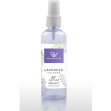David Walker 100 ml Lavanta Kokulu Kolonya 80 Derece Beyaz Plastik Sprey ile Ferahlık