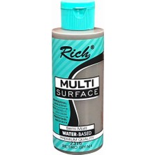 Rich Retro Siyah 2316 Multi Surface Akrilik Boya 120 cc Her Yüzeyde Kullanım İçin Profesyonel