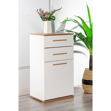 Mobetto Eva 2 Çekmeceli Şifonyer 102 cm Yükseklik 56 cm Genişlik 42 cm Derinlik ile Fonksiyonel Tasarım