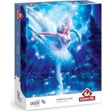 Odea Kuğu Gölü Balesi Temalı 1000 Parça Puzzle, Eğlenceli Zaman