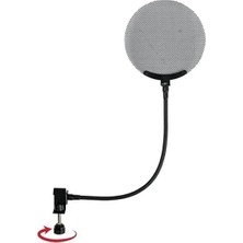 Odea Metal Ekran Pop Filtresi, 12.4 Inç Gooseneck ile Tasarlanmış