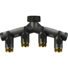 Odea Metal Yapı ile Dayanıklı 4 Yönlü Manifold ve Kesme Vanaları