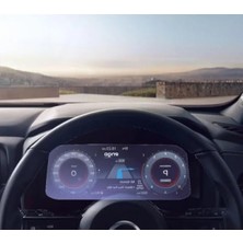 Odea Nissan Qashqai 12.3 Inç Dijital Gösterge Paneli Ekran Koruyucu