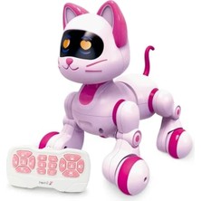 Odea Uzaktan Kumandalı Robot Kedi, Programlanabilir Rc Akıllı Kedi, Dokunmatik Algılama, LED Gözler, Dans ve Müzik Yürüyen Evcil Hayvanlar Stem Oyuncakları Çocuklar Kızlar Erkekler Için Hediyeler