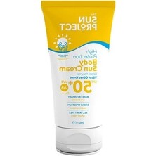 Odea Suya Dayanıklı Yüz ve Vücut Güneş Kremi, 200 ml Hacmi ile