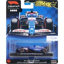 Odea Hot Wheels Formula 1 Visa Cash App Yarış Arabası, Metal ve Kauçuk, Koleksiyonluk Oyuncak, 13+ Yaş, 2024 F1 Sezonu, Number 30