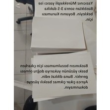 Odea A6 Boyutunda 100 Adet Mat Kuşe Yapışkanlı Etiket - 10X15 cm