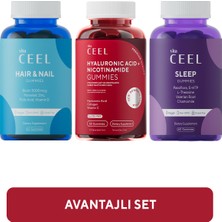Vita Ceel 60 Adet Cilt, Uyku, Saç&Tırnak Gummy Vitamin Seti İçerik Bilgisi ve Menşei