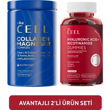 Vita Ceel 2'li Cilt Vitamini ve Magnezyum Complex 60 Adet Çiğnenebilir Form Türkiye Menşeli