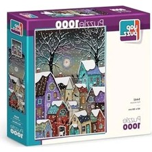 Odea 1000 Parça Kar Masalı Temalı Puzzle, Zihin Geliştirici Eğlenceli Aktivite