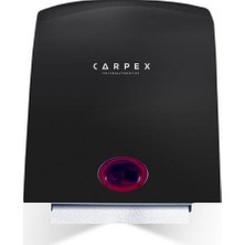 Carpex Siyah Sensörlü Kağıt Havlu Dispenseri Modern Tasarım ve Ekonomik Kağıt Kullanımıyla