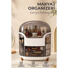 UltraMint Geniş Çekmeceli Makyaj Organizeri, Kozmetik Düzenleyici, Pratik ve Şık