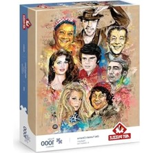 Odea Yeşilçam Temalı 1000 Parça Puzzle, Zihin Geliştirici ve Eğlenceli Aktivite