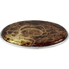 Odea Darbuka Derisi - 9 Inç Skyndeep Cleartone, Sarı Duman Desenli