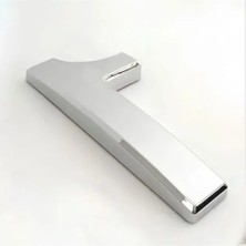 Odea Yapışkanlı Krom Renk Kapı Numarası - 50 mm Boyut