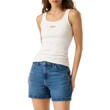 Guess Jeans Beyaz Kadın T-Shirt W6GPZ2KA0H1-G046