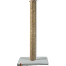 Odea 90 cm Uzun Jüt Malzemeden Kedi Tırmalama Tahtası (Gri)