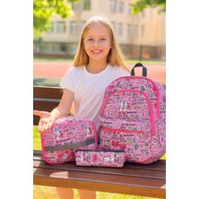 Newbag Unicorn Kız Sırt Okul Çantası-3'lü Set  (Yeni Sezon)