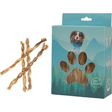 Odea Lamb Pizzle Braided - Kuzu Penisi Örgülü 100 gr Köpek Ödül Maması