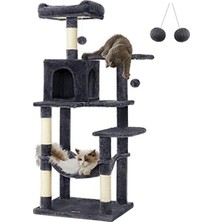 Odea 143 cm Yüksekliğiyle Çok Katlı Kedi Tırmalama Ağacı