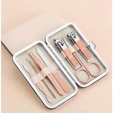 Odea 7 Parça Profesyonel Manikür Pedikür Seti - Rose Gold