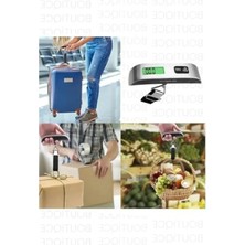 Odea Dijital Işıklı Elektronik Bagaj Tartısı - 50KG Kapasite