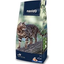 Odea Somonlu Hipoalerjenik Kedi Maması, 10 Kg, Tüy Dökülmesini Azaltır