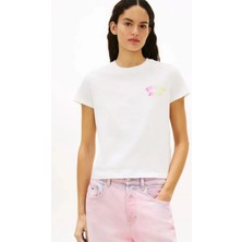 Tommy Jeans Kadın TIŞÖRT-DW0DW22310