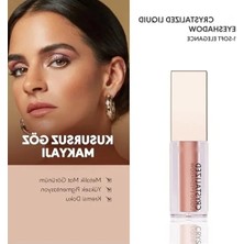 Odea Yüksek Renk Pigmentli Metalik Likit Göz Farı - 01 Soft Elegance