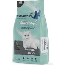Odea 5 Lt Süper Beyaz Doğal Bentonit Kedi Kumu - Aktif Karbon ile Kokulu