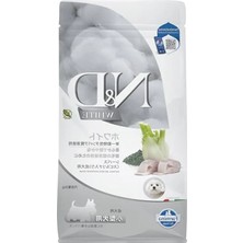 Odea Küçük Irk Yetişkin Köpekler Için Beyaz Renkli Balıklı Mama, 2 kg