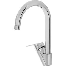 Odea Kuğu Eviye Bataryası - Krom Kaplama, 165MM Çıkış Ucu